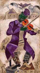 Marc Chagall - The Green Violinist