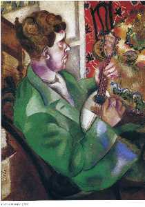 Marc Chagall - David in profile