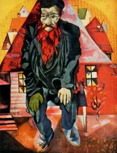 Marc Chagall - Red Jew