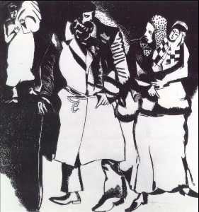 Marc Chagall - A Group of People