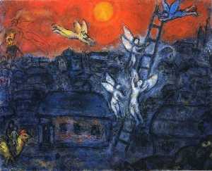 Marc Chagall - Jacob-s Ladder
