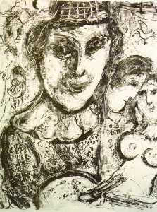 Marc Chagall - Self-portrait