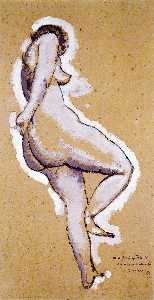 Marcel Duchamp - Standing Nude