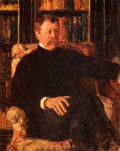 Mary Stevenson Cassatt - Portrait Of Alexander Cassatt