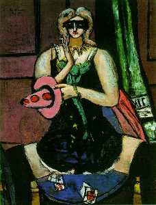 Max Beckmann - Columbine - (buy famous paintings)