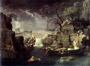 Nicolas Poussin - Winter (The Flood)