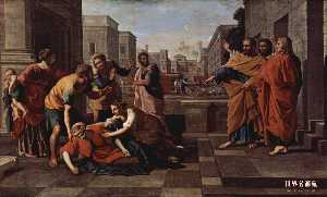 Nicolas Poussin - The Death of Saphire