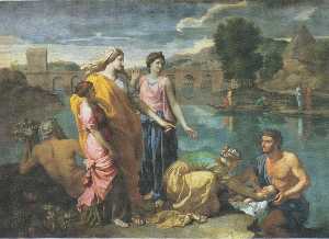 Nicolas Poussin - The Finding of Moses