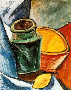 Pablo Picasso - Still life with lemons