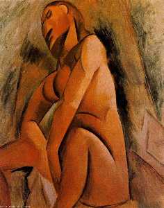 Pablo Picasso - Seated nude