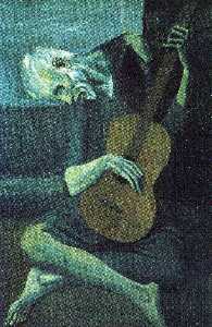 Pablo Picasso - The old blind guitarist