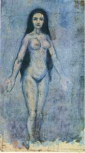 Pablo Picasso - Naked woman with dripping hair