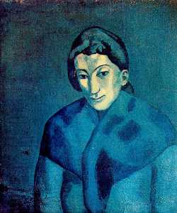 Pablo Picasso - Woman in a shawl
