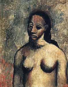 Pablo Picasso - Bust of nude woman