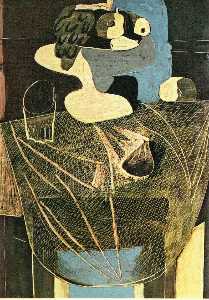 Pablo Picasso - Still life with fishing net
