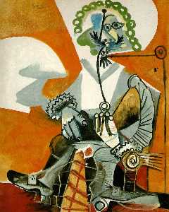 Pablo Picasso - The Man with a Pipe