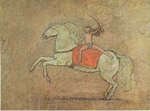 Pablo Picasso - A horsewoman