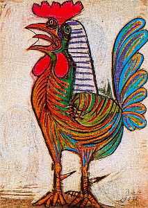 Pablo Picasso - A rooster