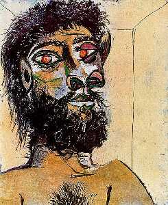 Pablo Picasso - Faun-s head