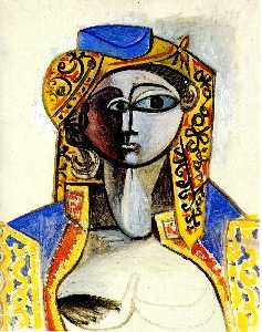 Pablo Picasso - Jacqueline in turkish costume