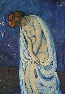 Pablo Picasso - Woman leaving the bath