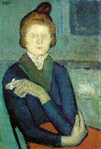 Pablo Picasso - Woman with cigarette