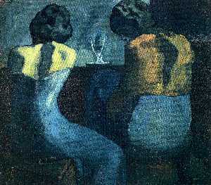 Pablo Picasso - Two women sitting at a bar