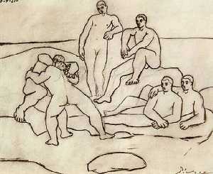 Pablo Picasso - The fighters