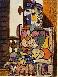 Pablo Picasso - Seated Portrait of Marie-Therese Walter