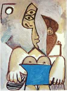 Pablo Picasso - Seated woman (11)