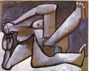 Pablo Picasso - Reclining woman