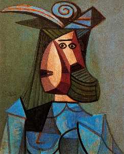 Pablo Picasso - Portrait of woman (Dora Maar)
