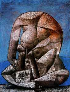 Pablo Picasso - Great bather reading