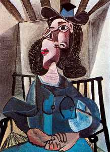 Pablo Picasso - Girl in chair