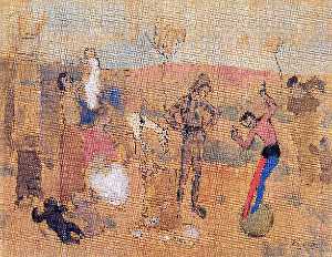 Pablo Picasso - Family of jugglers