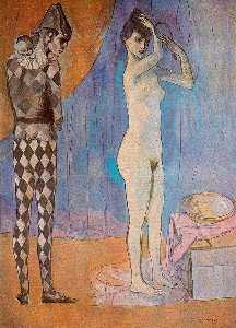 Pablo Picasso - Harlequin-s family
