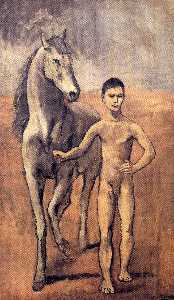 Pablo Picasso - Boy leading a horse