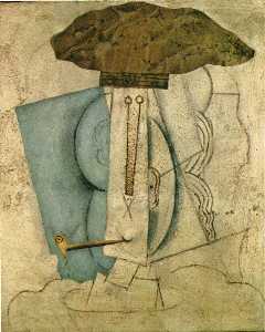 Pablo Picasso - Student with pipe