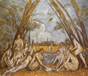 Paul Cezanne - Large Bathers