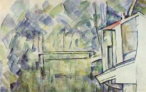 Paul Cezanne - Mill on the River