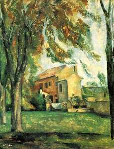 Paul Cezanne - The pond of the Jas de Bouffan