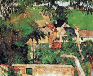 Paul Cezanne - Etude - Paysage a Auvers