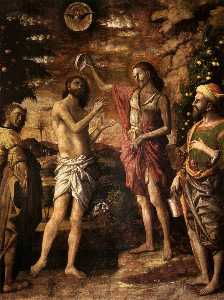 Andrea Mantegna - Baptism of Christ