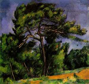 Paul Cezanne - The Great Pine