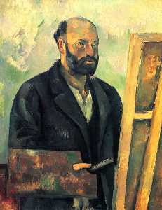 Paul Cezanne - Self-Portrait with Palette