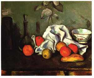 Paul Cezanne - Still life with fruits