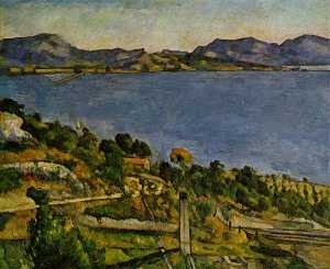 Paul Cezanne - Sea at L-Estaque