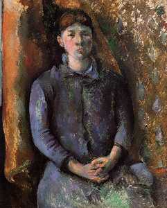 Paul Cezanne - Portrait of Madame Cezanne