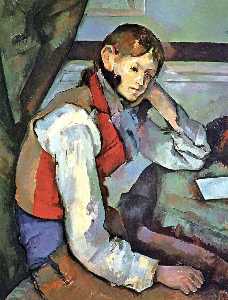 Paul Cezanne - Boy in a Red Vest