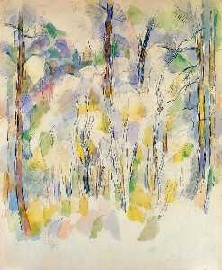 Paul Cezanne - In the Woods